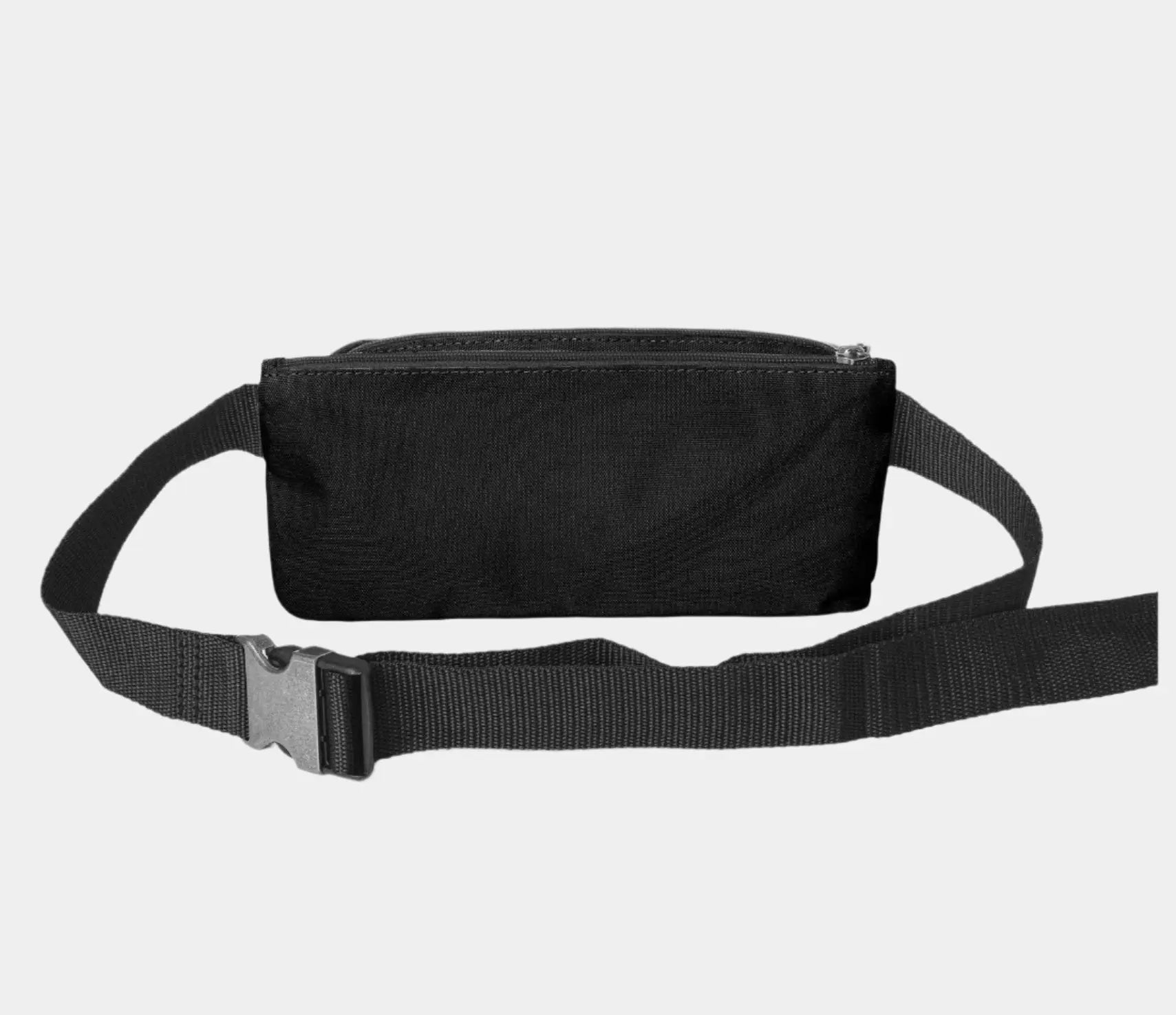 Back view of Bellamy bag with adjustable black strap and streamlined silhouette